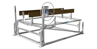 Cantilever Pontoon Lift with Rack Kit Cantilever Pontoon Lift with Rack Kit